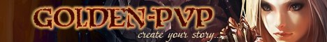 Креативный пвп серервер Golden-PvP Banner